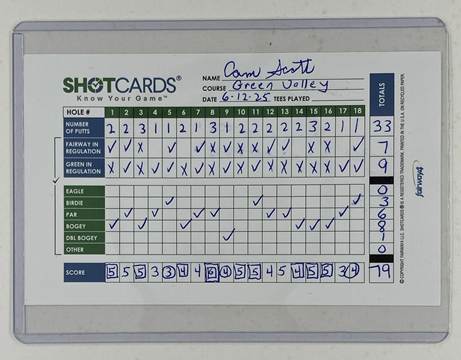 shotcard in sleeve